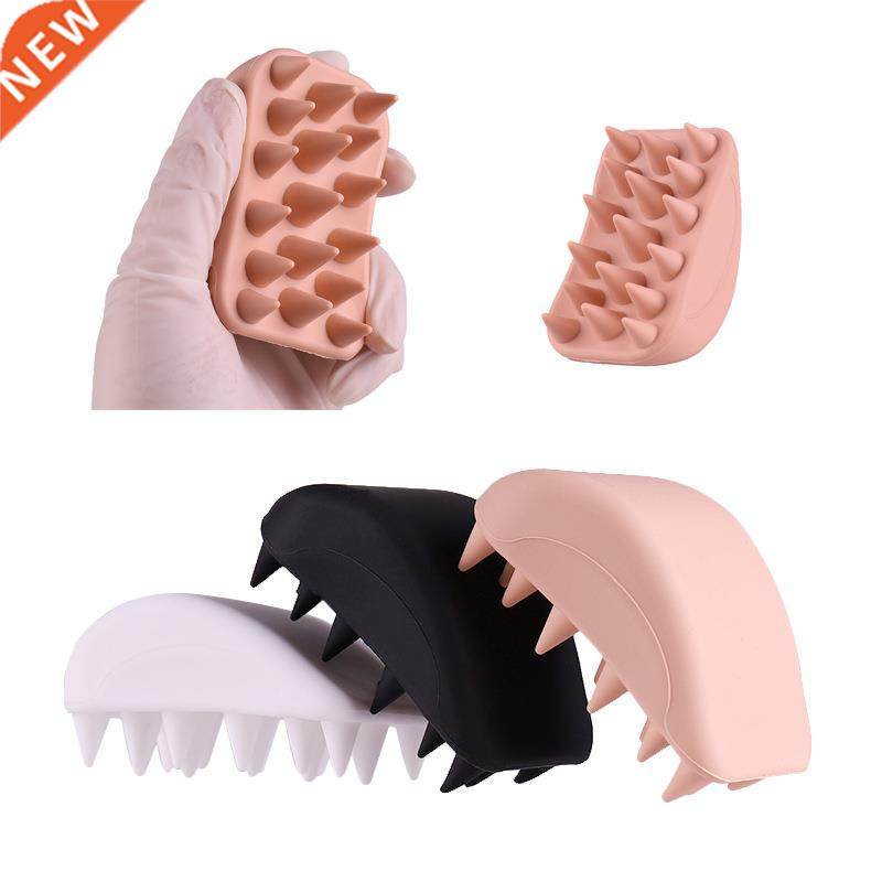 NEW Arrival silicone head body scalp massage brush comb Wome