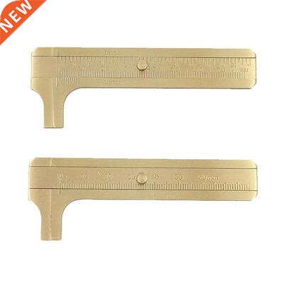 80mm Handy Sliding Gauge Brass Vernier Caliper Mini Brass Po