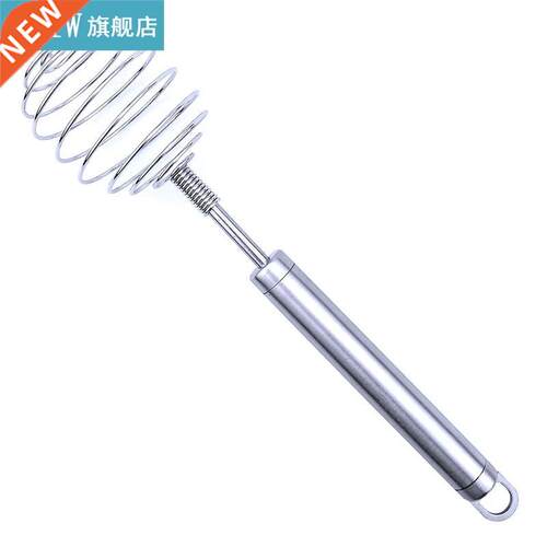 1pc Kitchen Whisk Stainless Steel Spring Egg Whisk K