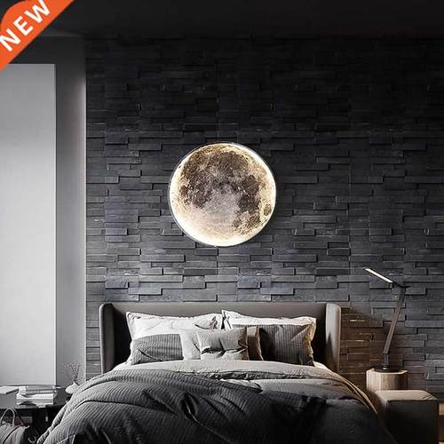 Moon LED Wall Light For Bedroom Kid's Room Foyer Living