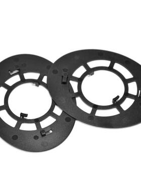 2Pieces Replacement Ear Cushion Black Plastic Buckles Pillow