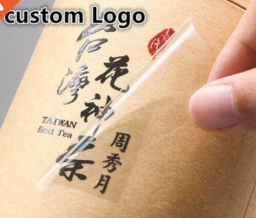 100pcs/pack Custom Logo Transfer Labels Pattern Printed