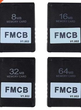 FMCB v1.953 Card Memory Card for PS2 2 Free McBoot Card 8 16
