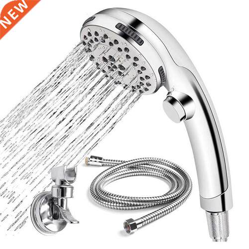 Shower Head wth 1.5 M Hose 5 Jet Types Hand Shower Water-Sa