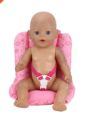 New Car Safety seat Cotton Seat Fit For 43cm Baby Doll Doll
