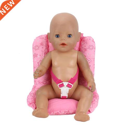 New Car Safety seat Cotton Seat Fit For 43cm Baby Doll Doll