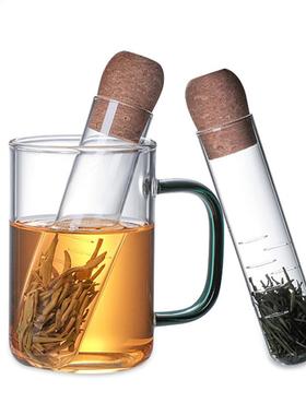 Reusable Creative Pipe Design Metal Tea Strainer Reusable G