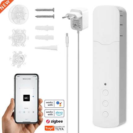 Tuya ZigBee TM616EGZT Smart Pull Bead Curtain Motor Smart Ho