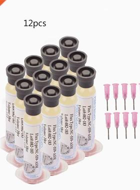 Solder Soldering Paste Flux Grease 10cc with 10pcs Needle NC