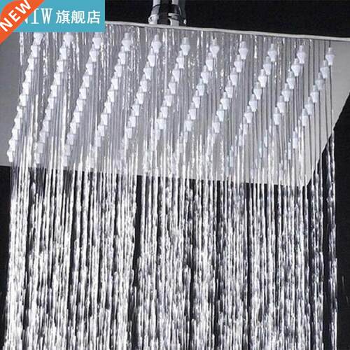 Modern Round Square Stainless Steel Showerhead Rainfall Ra