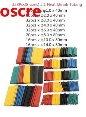 164pcs/28pcs/127pcsSet Polyolefin Shrinking Assorted Heat S