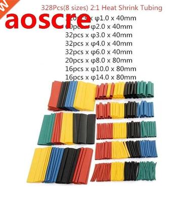 164pcs/28pcs/127pcsSet Polyolefin Shrinking Assorted Heat S