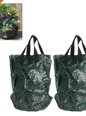 Vegetble 2PCS 3 Gllon Grden Grow Bgs Hnging Continers