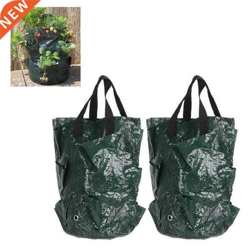 Vegetble 2PCS 3 Gllon Grden Grow Bgs Hnging Continers