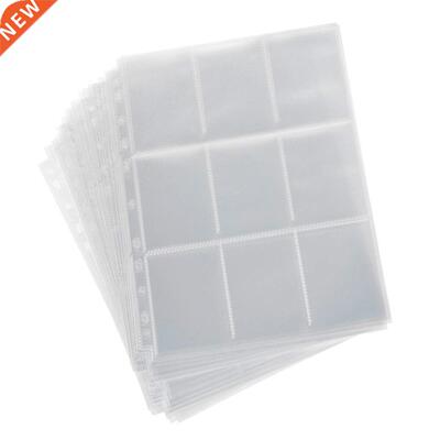 90 Pockets Transparent Album Card Cover Trading Card Storag