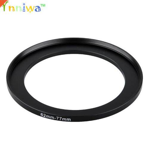 62-77mm Metal Step Up Rings Lens Adapter Filter Set