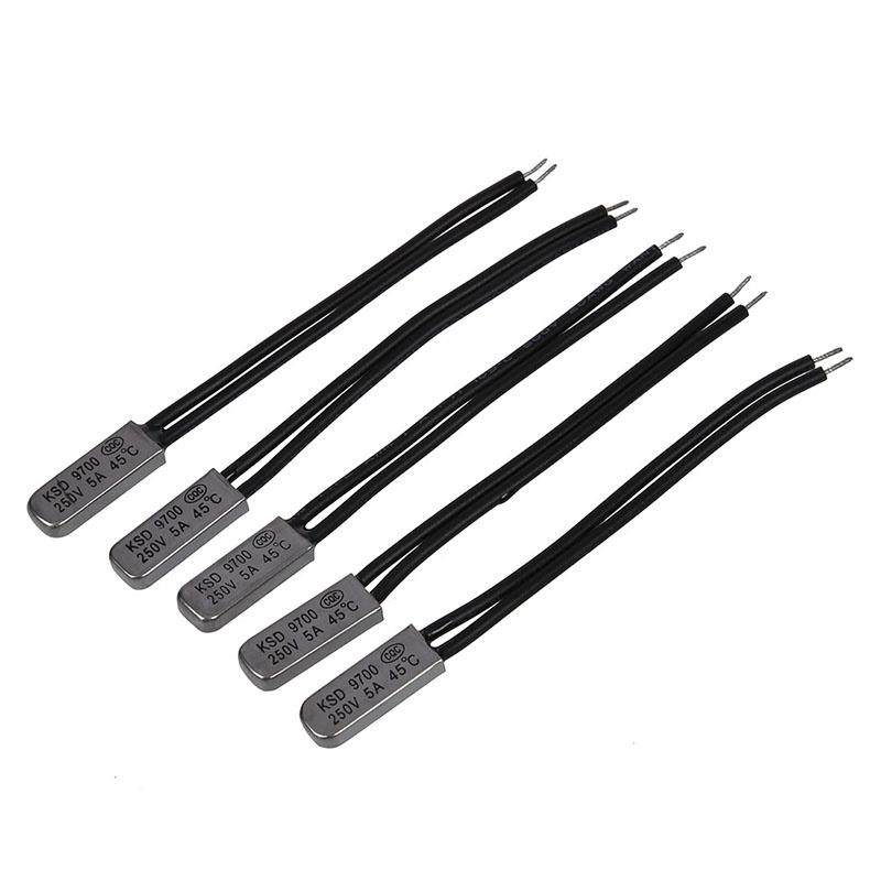 Thermostat Temperature Control Switch i45C N.C 250V 5A, 5 p