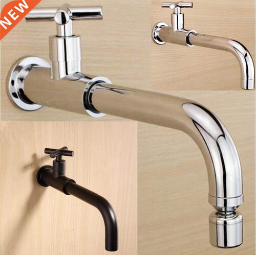 Brass Increase Length Wall Mounted Style Kitchen Single Col