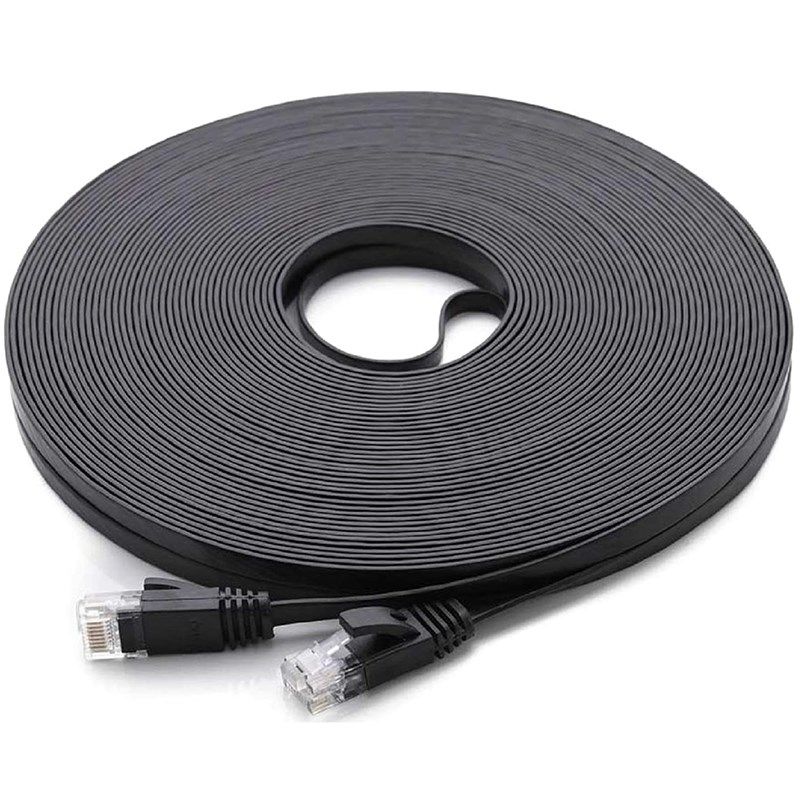 30M Flat Ethernet Cable RJ45 Lan Cable Network Ethernet Jump