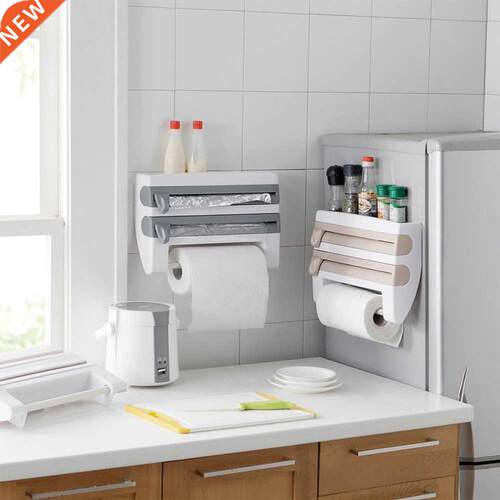 Multifunctional Home Kitchen Film Sauce Bottle Storage Rack