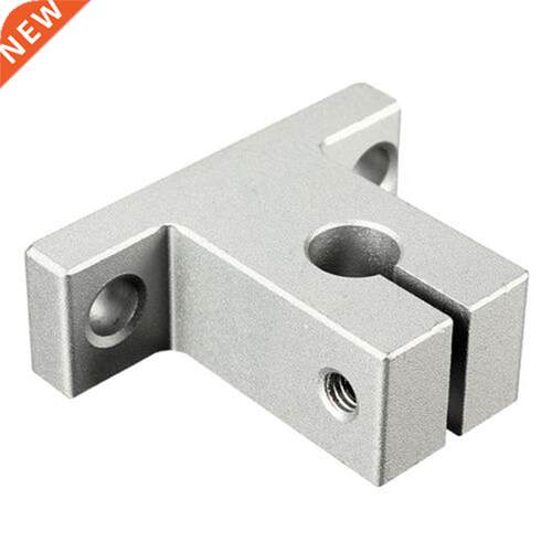 2 x 8mm SK8 Motor Chrome Line Rail Shaft Guide Support Bra