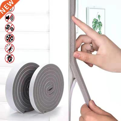 2M/4M Self-Adhesive Sponge Foam Insulation Tape Door Window