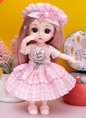 New 13 Movable Jointed Princess Dolls Toys Mini 16cm 1/12 BJ