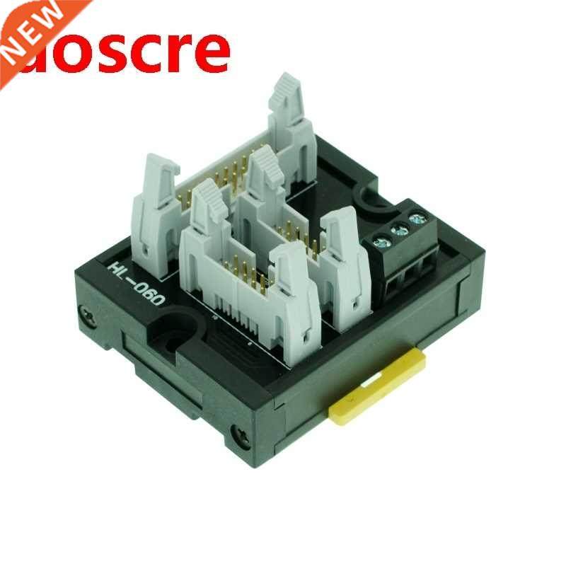 16 ways Terminal block breakout board 2* IDC10 to IDC20 term