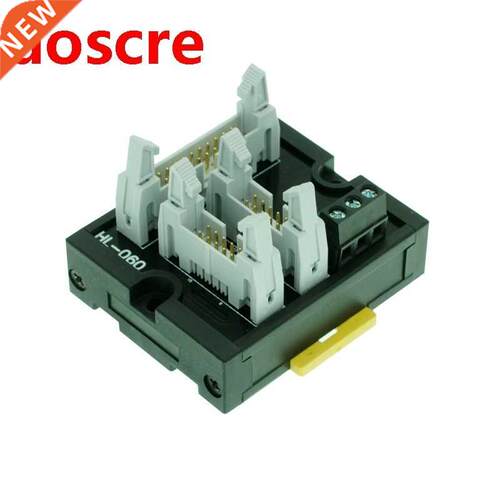 16 ways Terminal block breakout board 2* IDC10 to IDC20 term