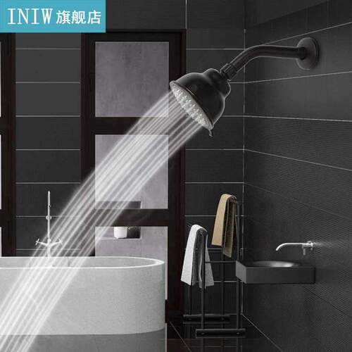 G1/2Inch Wall Mounted Shower Head Retro Style High Pressure