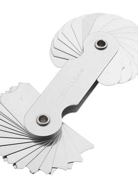 Stainless Steel R7-14.5mm Radius Fillet Gauge Gage Measuring