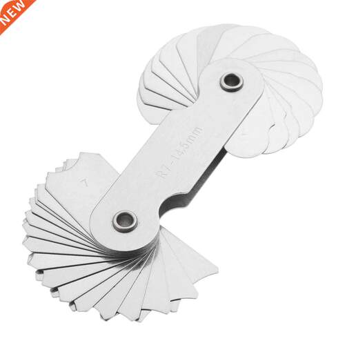 Stainless Steel R7-14.5mm Radius Fillet Gauge Gage Measuring