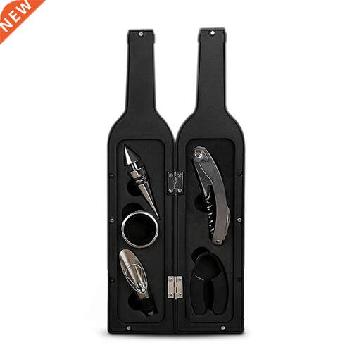 5pcs/set Creative Gift Wine Bottle Corkscrew Wine Bottle Sha