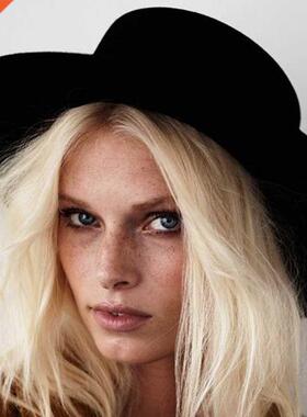 New Fashion Wool Pork Pie Boater Flat Top Hat For Women'