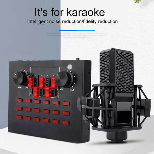 Bluetooth Broadcast Card Live Show Soundcard With Audio Inte