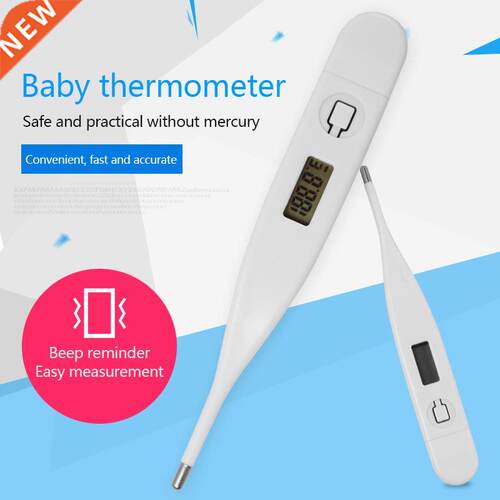 Digital Electronic Thermometer With Clear LED Digital LCD Di