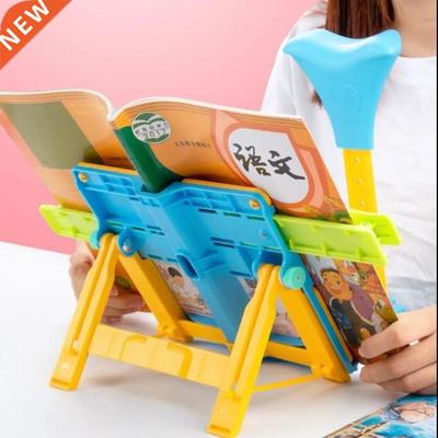 Adjustable Kids Children Reading Shelf Holder Portable Foldi