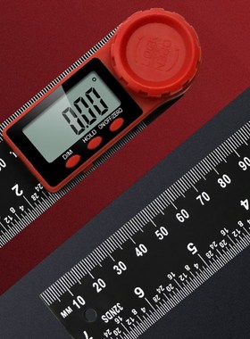 200mm Digital Angle Ruler Scale Electronic Goniometer Protra