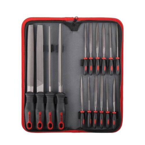 16 Pieces Flat Half Round Round Triangle Files Needle Files