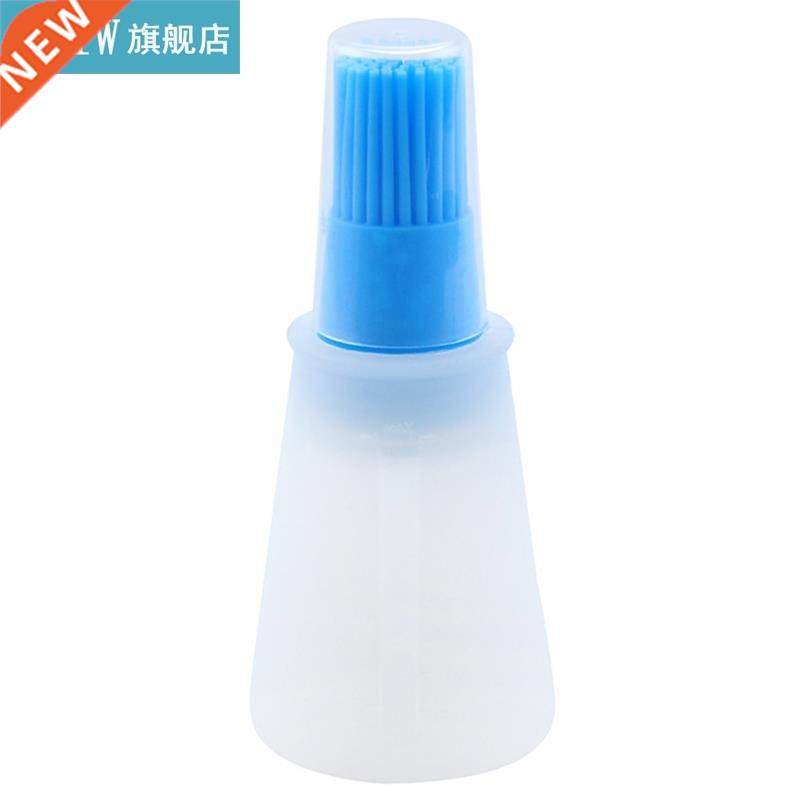 1pc Food Grade Silicone Oil Bottle Brush Reusable Br