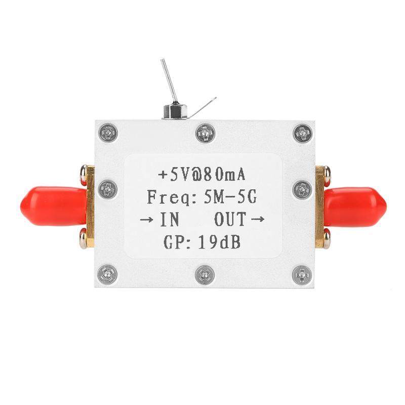 5M-5GHz Wideband RF Signal Amplifier Gain 19dB2G Broadband