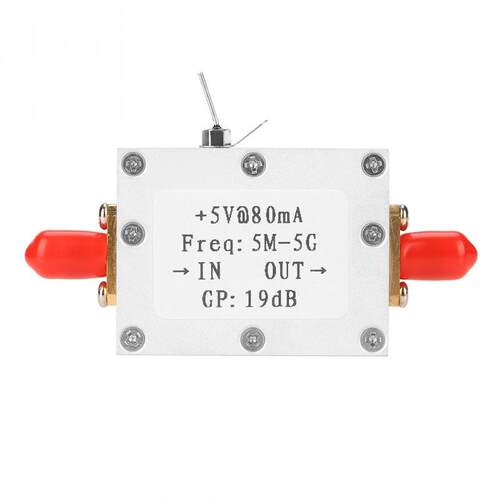 5M-5GHz Wideband RF Signal Amplifier Gain 19dB2G Broadband