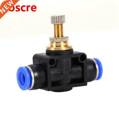 Pneumatic Quick Push In Fittings Air Flow Control Valve Join