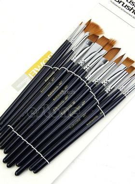 12pcs Acrylc Art Craft Artst Ol Watercolor Pantng Pant