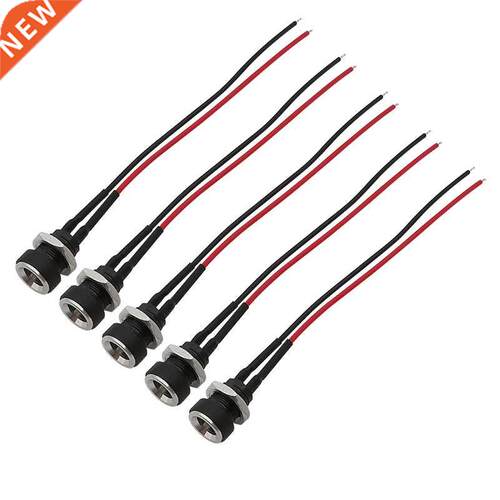 5/10Pcs DC Power Connector 5.5 x 2.1mm Female Jack Socket Pa