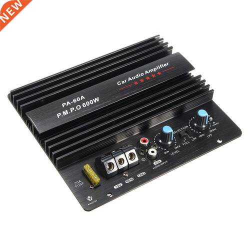 12V Mono 600W Power Car Audio Amplifier PA-60A Wire Drawing