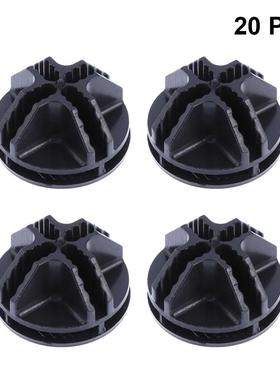 20/40Pcs Wire Cube Plastic Connectors For Cube Storage Shelv