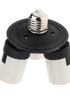 3E27 Socket Studio Light Bulb Converter Lamp Splitter Base L