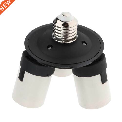 3E27 Socket Studio Light Bulb Converter Lamp Splitter Base L