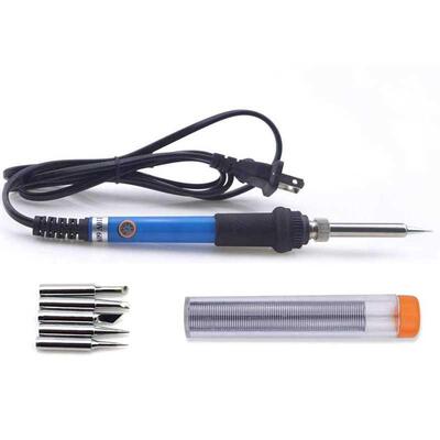 Soldering Iron Set 60 W Adjustable Temperature Soldering Tap